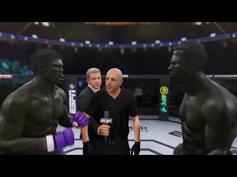 Hulk vs Black Hulk (EA Sports UFC 4)