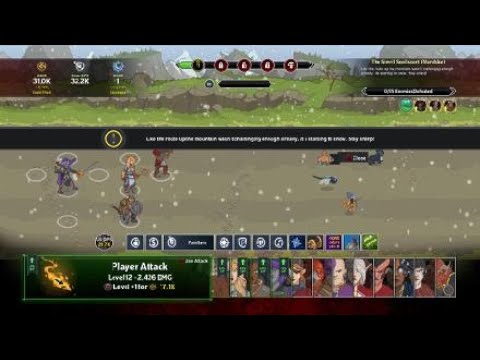 Idle Champions - Simril - The Simril Spoilsport - Warduke - First 10 levels