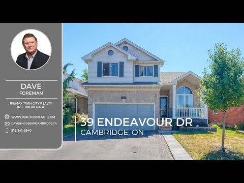 Cambridge Real Estate | 39 Endeavour Dr | Dave Foreman