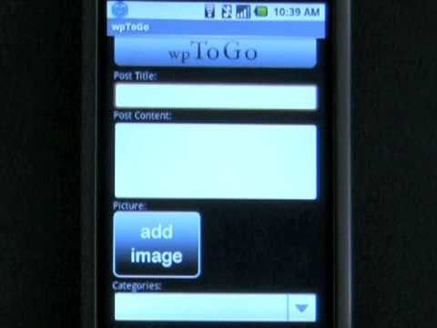 WpToGo Android App Review - AndroidApps.com