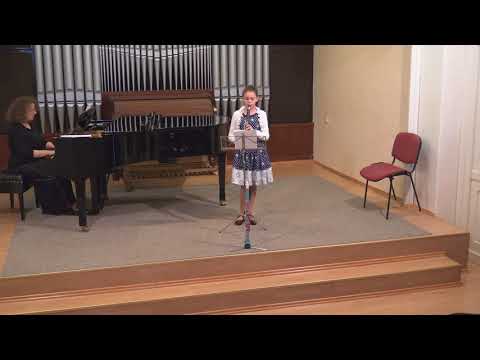 Anna Rybníčková klarinet - Třídní předehrávky Pavlina Panayotova