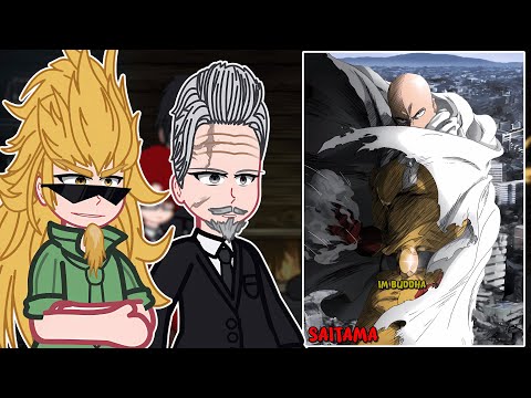 Solo Leveling react to Saitama as new S-Rank | One Punch Man | - GC
