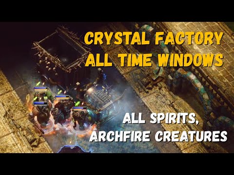 SpellForce 3: Fallen God. Crystal Factory, Essence Hunt (Ruin). Archfire Creatures, Time Window Ep22