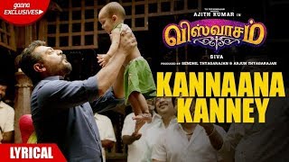 Download lagu Kannaana Kanney Song with Lyrics | Viswasam Songs | Ajith Kumar,Nayanthara | D.Imman|Siva|Sid Sriram mp3