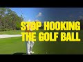 🔥🔥Stop Hooking the Golf Ball Swing Tips to Hit the Ball Straight
