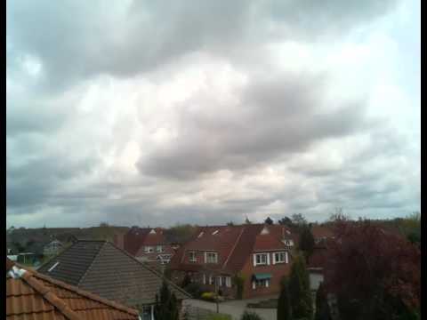 Wetter Emden Ostfriesland Zeitraffer vom 27.04.2016