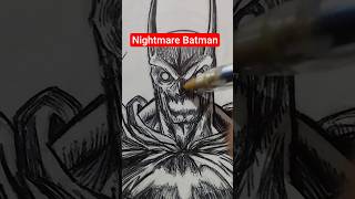 Drawing Nightmare Batman #drawing #comics #batman