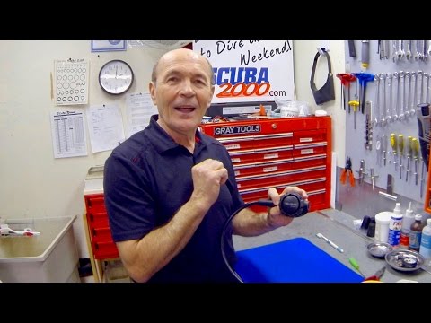 Servicing The Second Stage - Scuba Tech Tips #9
