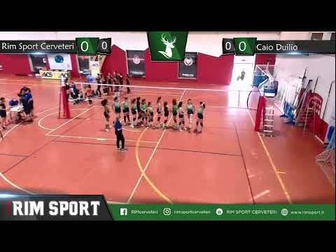 Volley Finale Aics U15F - Rim sport Cerveteri VS Caio Duilio