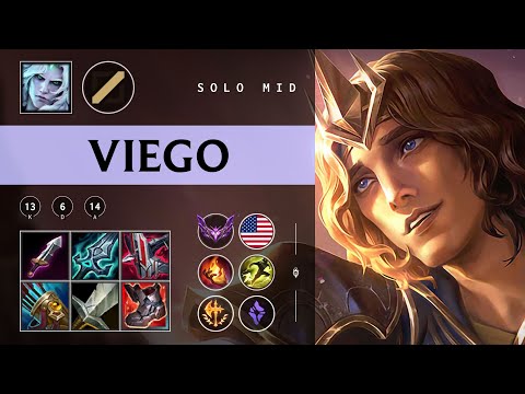 Viego Mid vs Galio - NA Master Patch 25.22