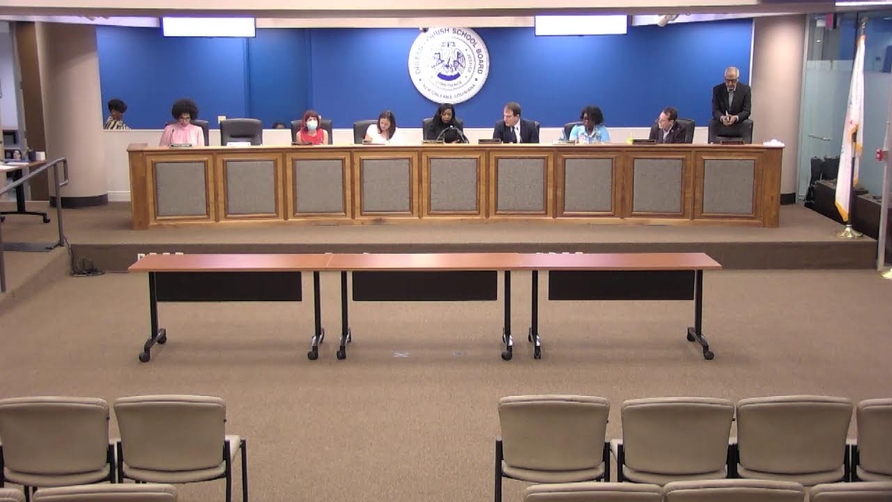 January 8, 2026 Special OPSB Board Meeting