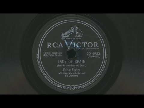 1952 EDDIE FISHER Lady Of Spain - 78 RPM Record