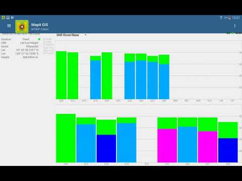 Mapit GIS - NTRIP Client Video
