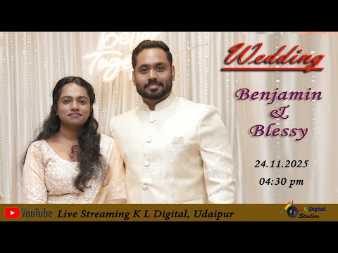 Wedding Ceremony Benjamin with Blessy on 24 November 2025