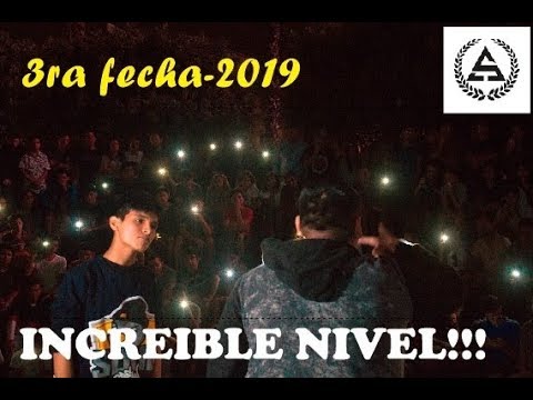 INCREÍBLE NIVEL!!! Soporte Alterno 3ra fecha-2019/Mejores Rimas