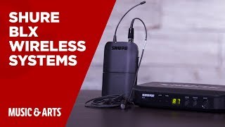 Video thumbnail for Shure – BLX | Wireless Systems by Music & Arts