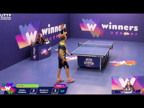 WINners CUP table 1 28.09 Siedin Vladimir - Belobrov Vladimir 22:00