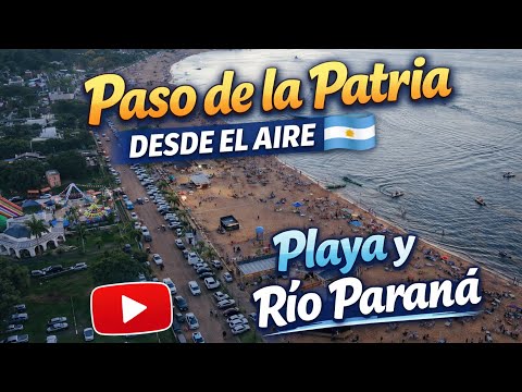 Así se ve Paso de la Patria. Corrientes 11/01/2026