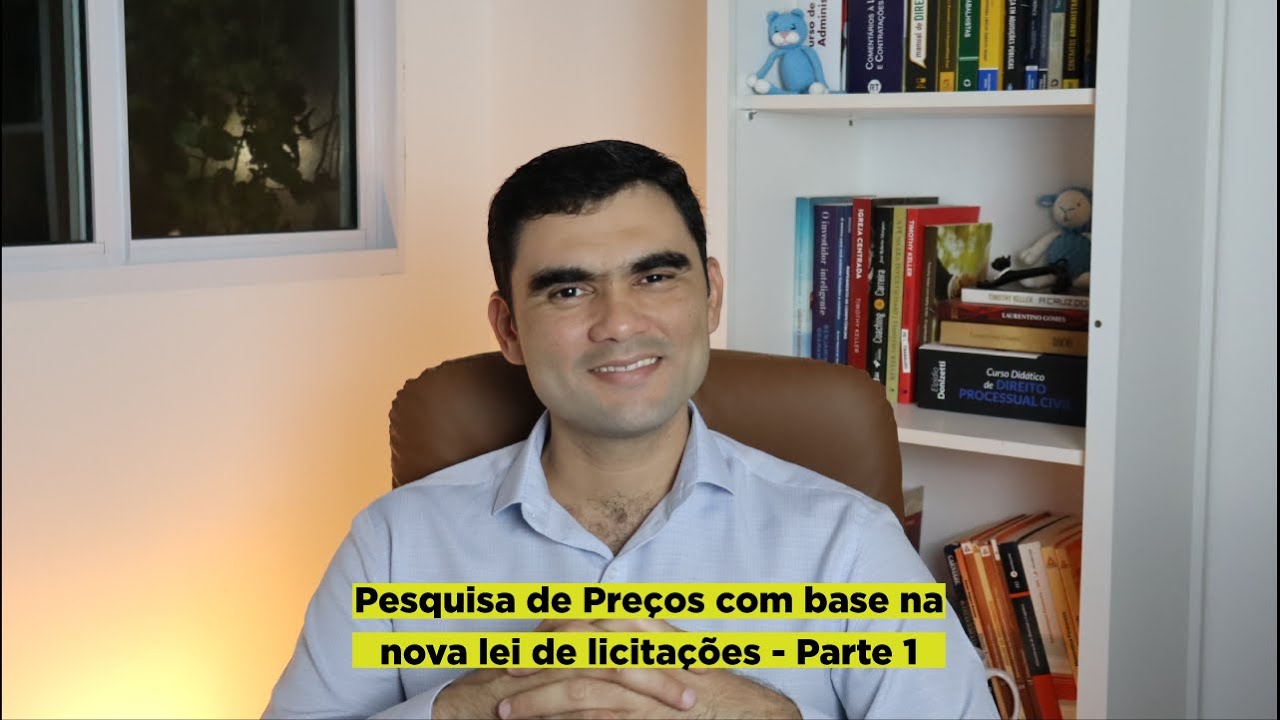 Pesquisa de Preços na nova lei de licitações - Lei 14.133/2021 - Parte 1.