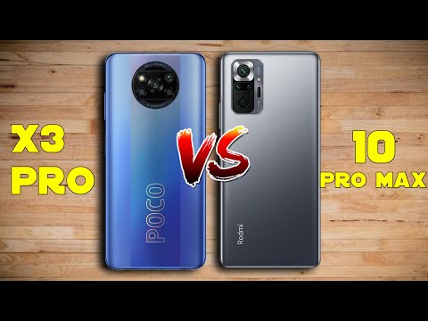 Poco X3 Pro vs Redmi Note 10 Pro Max - Comparison & Price
