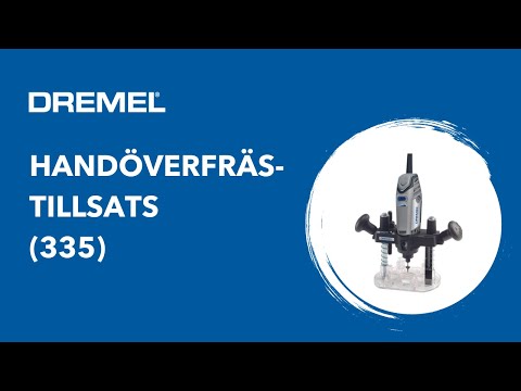 Handöverfrässats Dremel 335