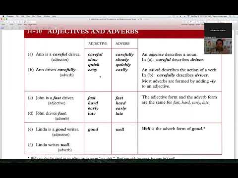 Adjectives and Adverbs