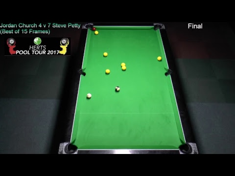 Herts Tour 1 Live Stream FINAL (Jordan Church v Steve Petty)