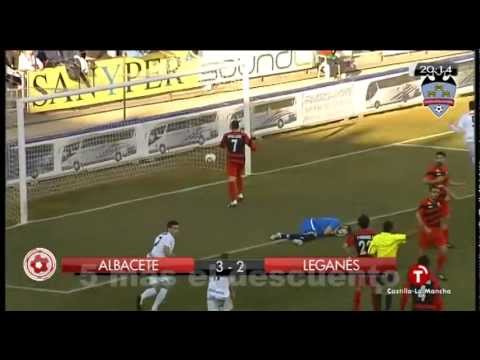 2ªB 2011/2012: Goles Albacete Balompié 3 -  Leganés 2