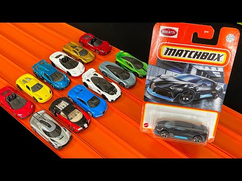 Bugatti Divo 2021 vs 12 Hot Wheels Hypercars