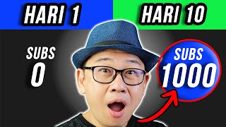 Download lagu 5 Cara Cepat Dapat 1000 Subscribers Youtube Hanya 10 hari saja [Terbukti berhasil] mp3