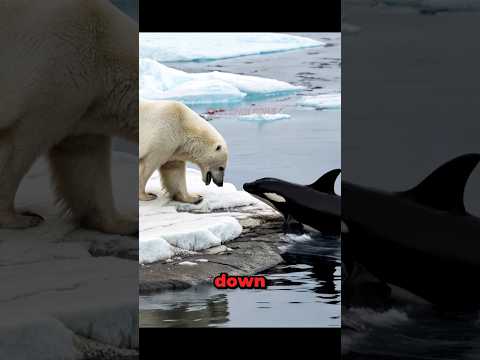 Baby Orca VS Polar Bear Meet in The Wild!