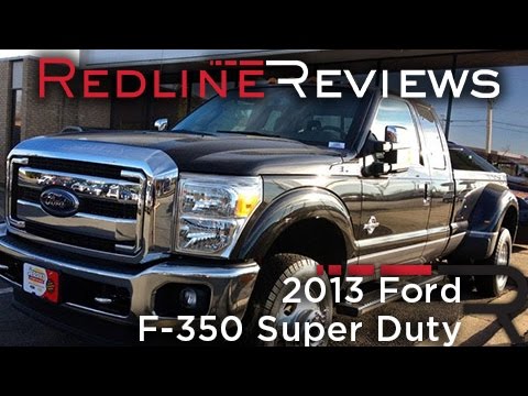 2013 Ford F-350 Super Duty Review, Walkaround, Exhaust, Test Drive