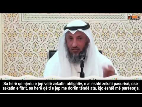 Që ta japësh vetë zekatin kjo është më parësorja   Shejh Uthman el Khamis
