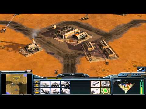 Shockwave 1vs1 Tournament Dessert vs striker Command and Conquer Generals Zero Hour