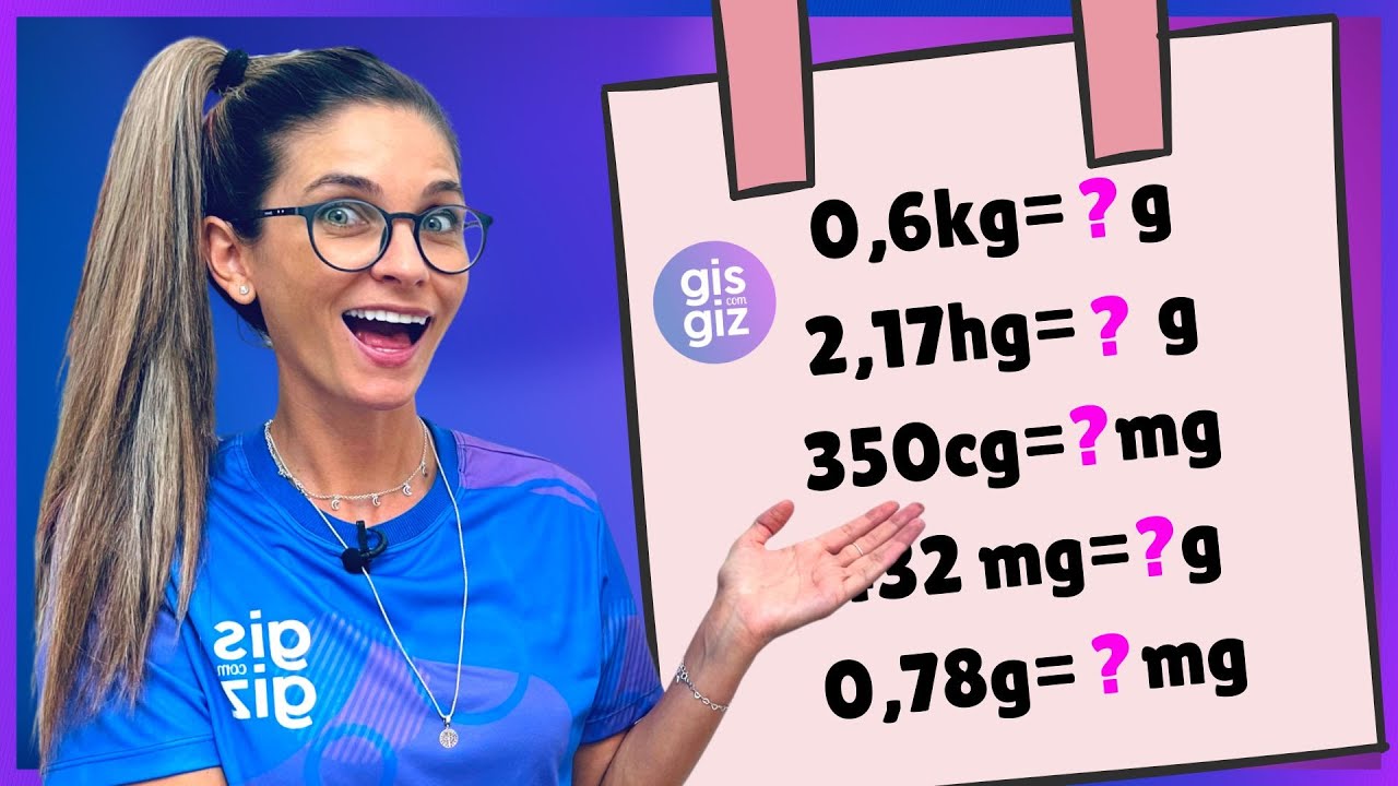 MEDIDAS DE MASSA - CONVERSÃO DE UNIDADES DE MEDIDA | EXERCÍCIOS
