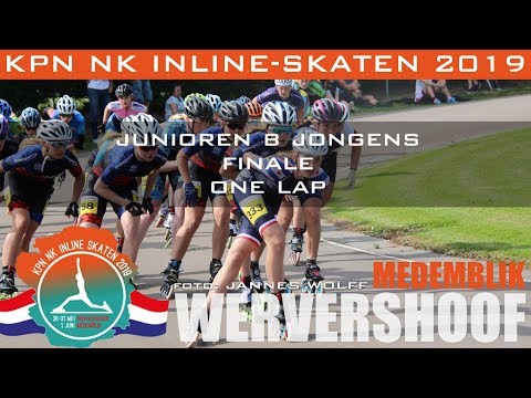 Junioren B Jongens Finale One Lap KPN NK Inline Skaten Wervershoof Medemblik 2019