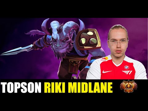 TOPSON PLAYING Riki MID 7.33E - DOTA 2 HIGHEST MMR MATCH #dota2 #dota2gameplay