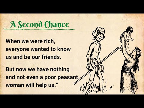 Learn English Through Stories Level 4 ⭐ English Story - A Second Chance