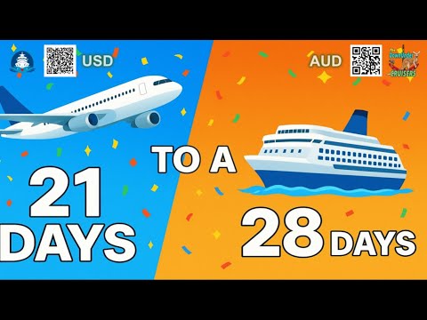 Thumbnail for Nov 1 2025 21 days to a flight and 28 days to a #cruise #DUCs #hh4c