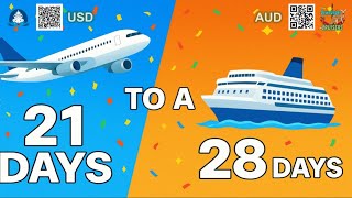 Nov 1 2025 21 days to a flight and 28 days to a #cruise #DUCs #hh4c