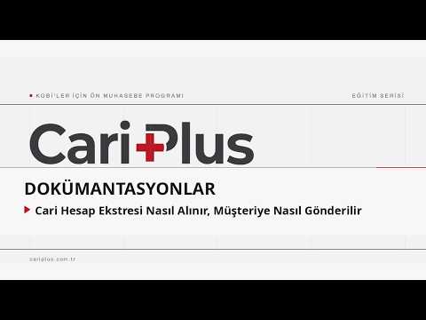 Cari Hesap Bakiyesi Takibi ve Yönetimi