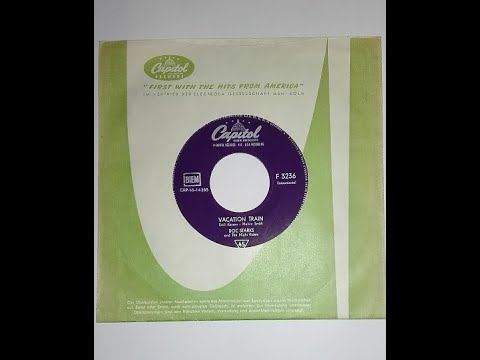 DOC STARKES & THE NIGHT RIDERS  "Vacation Train"  Deutsche CAPITOL 1957 Rhythm & Blues Train