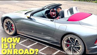 Cyberster ആദ്യമായി ഓടിച്ചത് F1ട്രാക്കിലാണ്‌.എന്നാൽ നമ്മുടെ റോഡുകളിൽ ഈ വാഹനം എങ്ങനെ പെരുമാറും?നോക്കാം