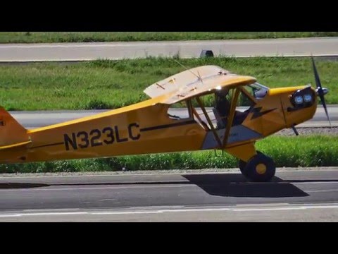 American Legend Aircraft Cub AL3 N323LC. Livermore Airport. 2016.