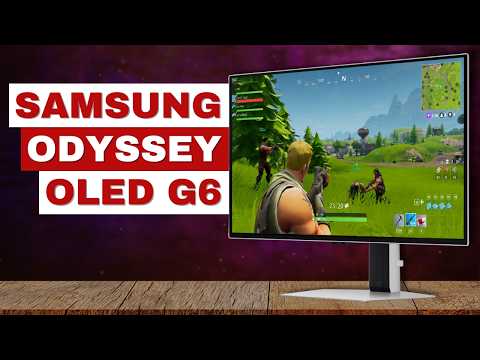 Samsung Odyssey G6 OLED gaming monitor