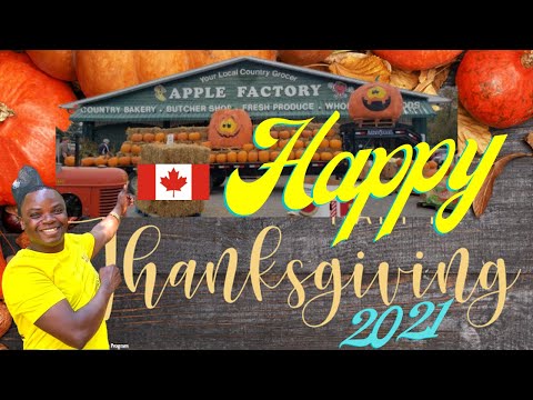 Canadian Thanksgiving | Thanksgiving Gathering Canada | Shopping For Thanksgiving 2021