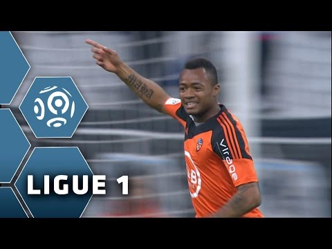 But Jordan AYEW (9') / Olympique de Marseille - FC Lorient (3-5) -  (OM - FCL) / 2014-15