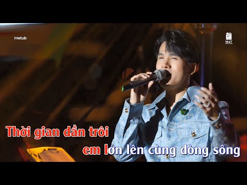 [Karaoke] Hát với dòng sông - Quốc Thiên