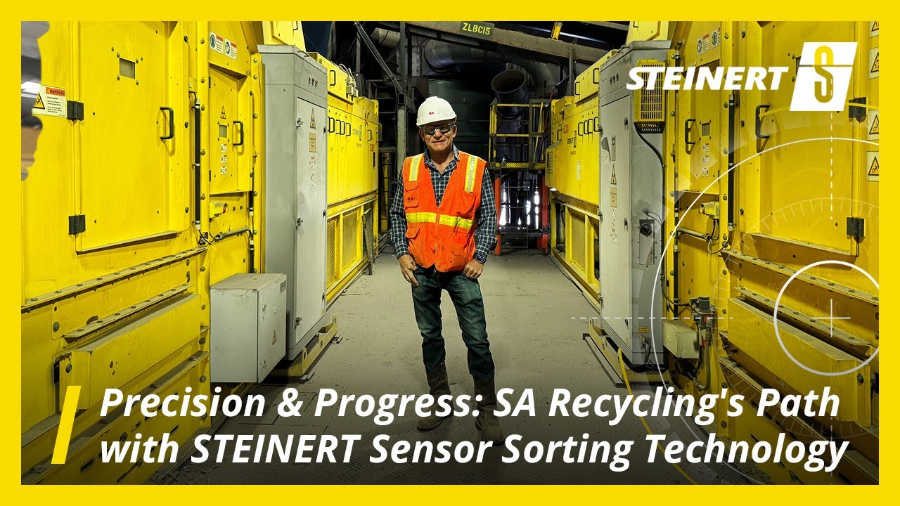 Precision & Progress: SA Recycling's Path with STEINERT Sensor Sorting Technology