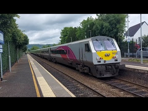 Irish Rail 201 Class loco 231 & 9002 - Test Train. 3/7/25